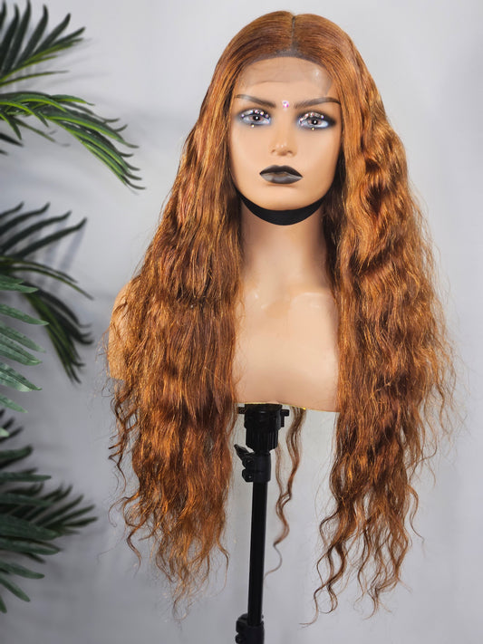 Ginger Closure Wig 24"