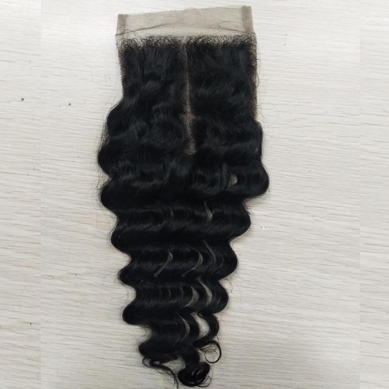 4*4 TOP LACE CLOSURE DEEP CURLY