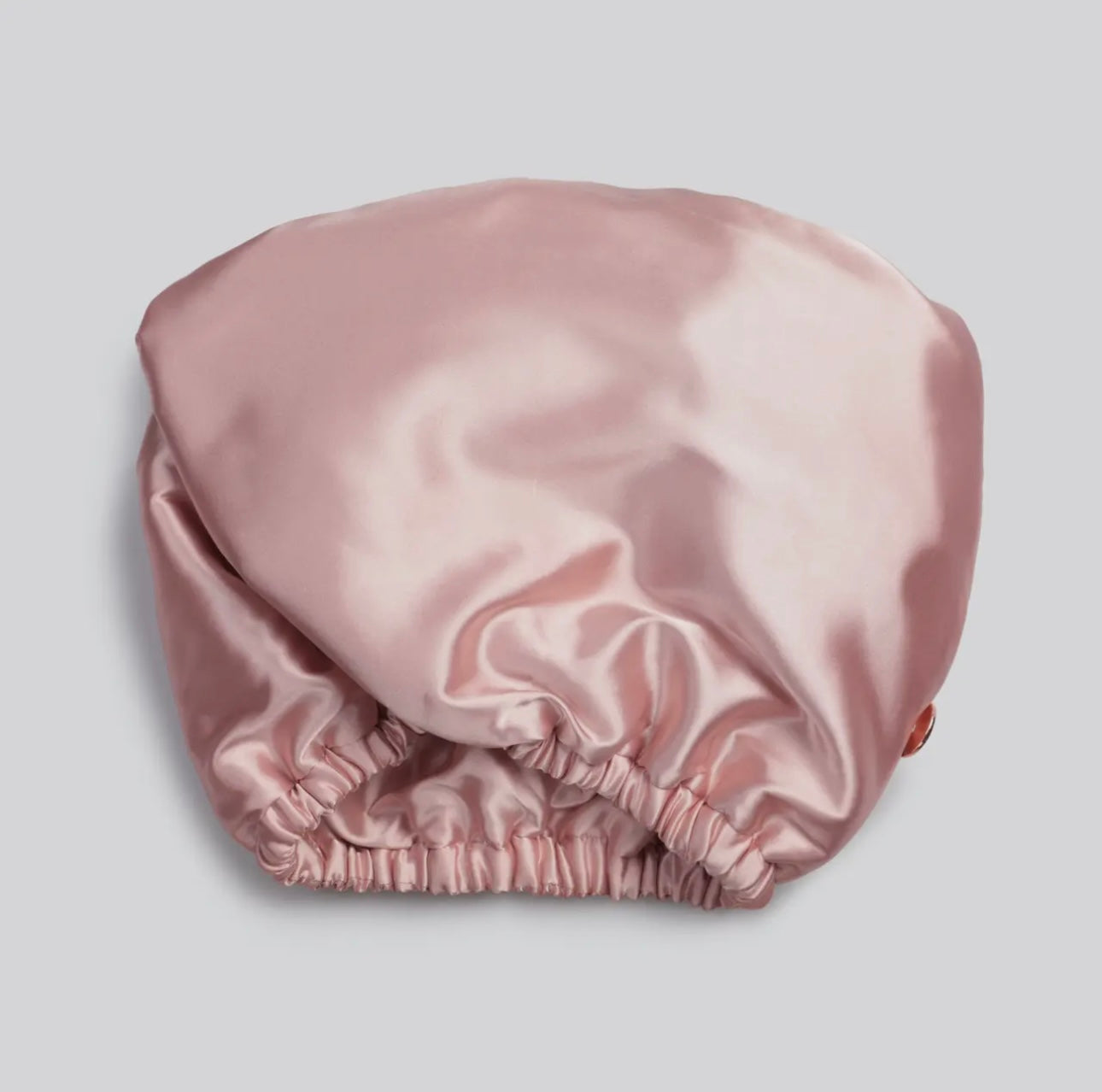 Satin-Wrapped Hair Towel - Blush