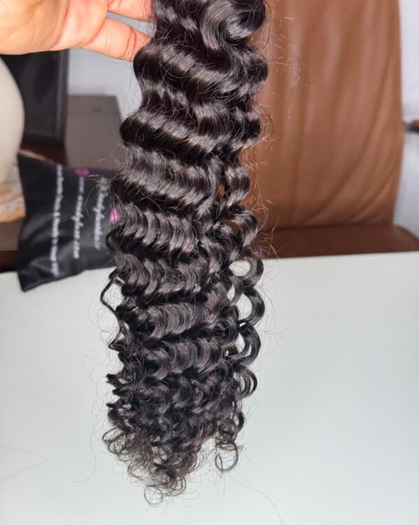 Luxury Deep Wave Clip-In Hair Extensions