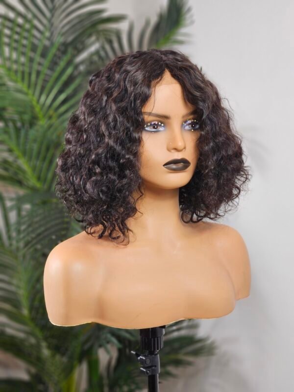 loose deep curly wig