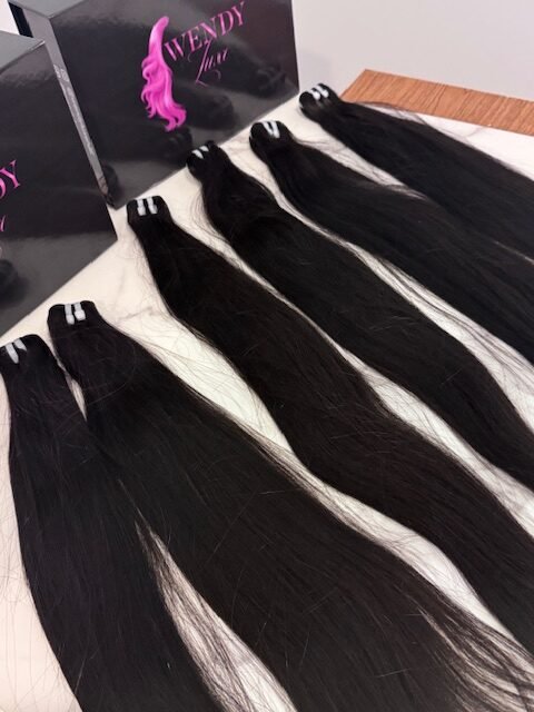 BONE STRAIGHT RAW HAIR BUNDLES - Image 4