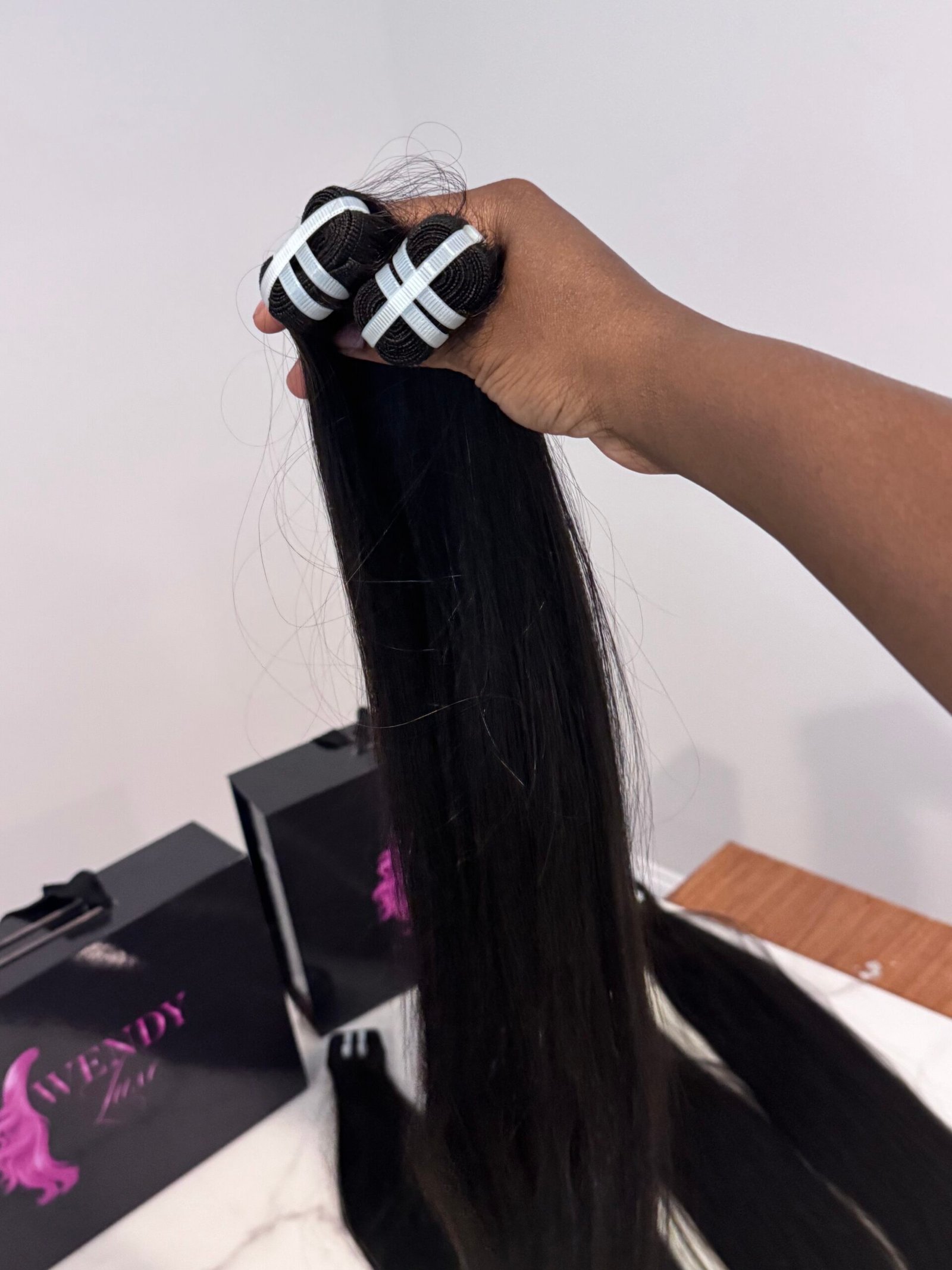 BONE STRAIGHT RAW HAIR BUNDLES - Image 3